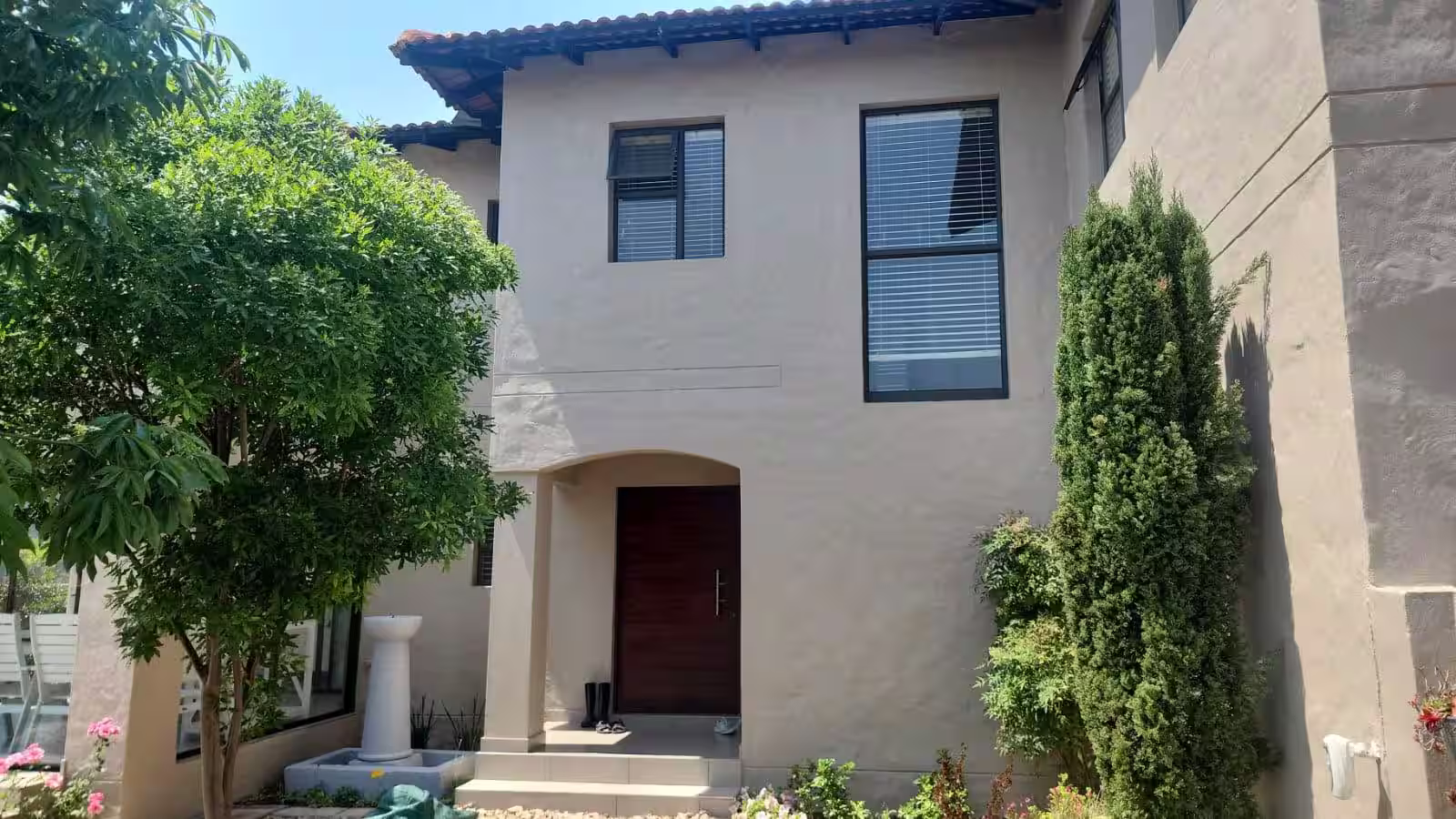 Commercial exterior painting project