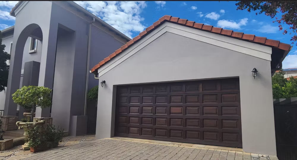 Residential exterior painting project
