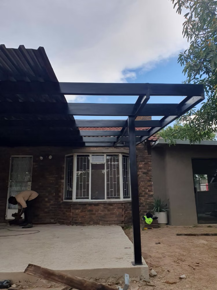 Residential driveway and paving civil works project in Gauteng